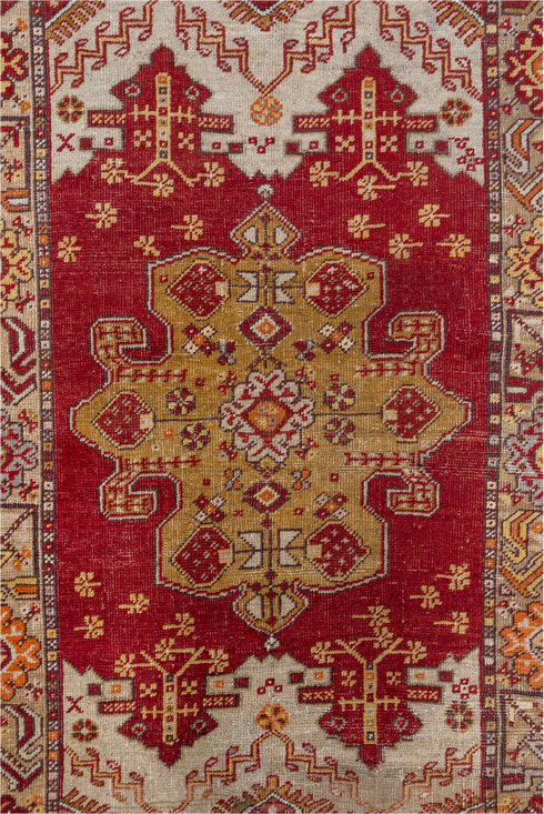 Vintage Oushak Area Rug (3' x 5')